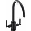 Abode Aquifier Water Filter Monobloc Kitchen mixer Tap Matt Black