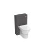 Saneux AUSTEN 50cm WC unit - Matt Iron Grey