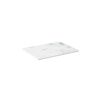 Saneux AUSTEN 50cm countertop - Matt Carrara White - Solid surface - 12mm