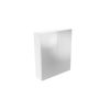 Saneux AUSTEN 60cm 2 door mirror cabinet - Gloss White