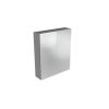 Saneux AUSTEN 60cm 2 door mirror cabinet - Matt Iron Grey