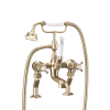 Crosswater Belgravia Crosshead Bath Shower Mixer With Kit-Brushed Brass