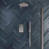 Eastbrook Round Thermostatic Shower Bundle with Shower Head, Valve & Handset - Chrome