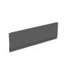 Saneux 1700x480mm bath panel & plinth - Matt Iron Grey