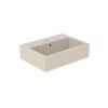 Saneux MATTEO 50x37cm washbasin 1TH - Cashmere