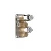 Saneux Thermostatic valve body with 2 outlets & 2 holes - Brass