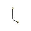 Saneux COS overflow and clicker waste - Brushed Brass