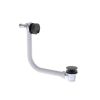 Saneux COS bath filler, overflow and clicker waste - Matt Black