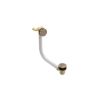 Saneux COS bath filler overflow & clicker waste - Brushed Bronze