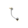 Saneux COS bath filler overflow and clicker waste - Chrome