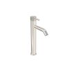 Saneux COS tall basin mixer with knurled handle – Brushed Nickel