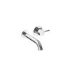 Saneux COS wall mounted 2 plate basin mixer - Chrome