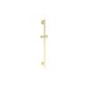 Saneux COS round shower slider rail – Brushed Brass