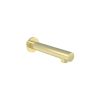 Saneux COS 220mm round bath spout - Brushed Brass-CO232.BB