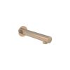 Saneux COS 220mm round bath spout - Brushed Bronze