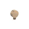 Saneux COS round shower outlet elbow - Brushed Bronze