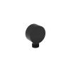 Saneux COS round shower outlet elbow - Satin Black