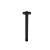 Saneux COS 200mm round ceiling mounted shower arm - Matt Black