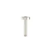 Saneux Cos 100mm Round Ceiling Mounted Shower Arm - Brushed Nickel