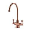 Clearwater Coriolis Kitchen mixer Tap Brushed Copper
