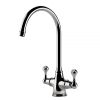Clearwater Coriolis C Spout Kitchen mixer Tap Chrome