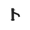 Saneux COS Basin mixer KIT - w/ Fluted handle - Satin Black (PVD)