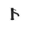 Saneux COS Basin mixer KIT - w/ Knurled handle - Satin Black (PVD)