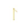 Saneux COS Tall Basin mixer KIT - w/ Knurled handle - Brushed Brass (PVD)