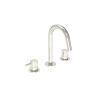 Saneux COS 3 Tap Hole Deck mounted KIT - w/ Fluted handle - Brushed Nickel (PVD)