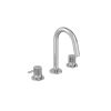 Saneux COS 3 Tap Hole Deck mounted KIT - w/ Knurled handle - Chrome