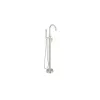 Saneux Cos Exposed Bath Shower Mixer Kit - W/ Slider Rail & 3 Function Handset - Brushed Nickel