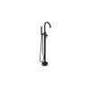 Saneux COS Floor Standing bath shower mixer - Satin Black (PVD)