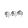 Saneux COS 3 Way Thermostatic Shower Ring Valve Kit - w/ Classic Handle - Landscape - Chrome