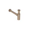 Saneux COS round bottle trap - Brushed Bronze