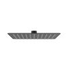 Saneux TOOGA 250x2mm slim square shower head - Matt Black