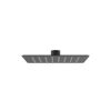 Saneux TOOGA 200x2mm slim square shower head - Matt Black