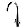 Clearwater Corona C Spout Kitchen mixer Tap Chrome