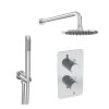 Saneux COS 2 way shower kit - w/ Slim Handset - Chrome