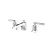 Saneux CROMWELL 3 piece lever handle basin mixer & waste - Chrome