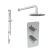 Saneux EDEN 2 way shower kit - w/ Slim Handset and Slider Rail - Chrome