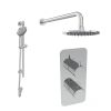 Saneux EDEN 2 way shower kit - w/ 3 Function Handset and Slider Rail and Shower Head - Chrome