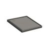 Just Taps Elite Square Drain 150 X 150 Brushed Black 