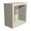 Abacus Waterproof Recessed Storage Unit - 350x350x100mm