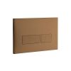 Abacus Trend 2 Press Panel - Stainless Steel with Brushed Bronze Finish