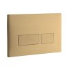Abacus Trend 2 Press Panel - Stainless Steel with Brushed Brass Finish