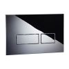 Abacus Trend 2S Press Panel - Polished Chrome Stainless Steel