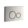 Abacus Iso 2S Press Panel - Brushed Stainless Steel