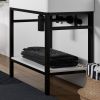 Abacus Concept Noir 80cm Shelf White (Solid Surface)