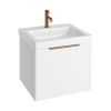 Abacus S3 concepts 60cm Basin furniture pack - Matt White