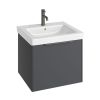 Abacus S3 concepts 55cm Basin furniture pack - Matt Anthracite